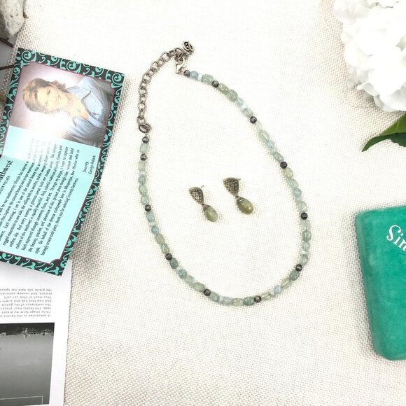 Sincerely Southwest Sterling Set: Earrings & Necklace, Like-New - Picture 5 of 10